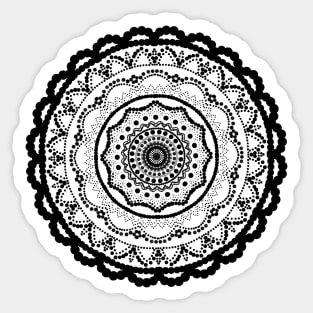 Dotwork Mandala Sticker